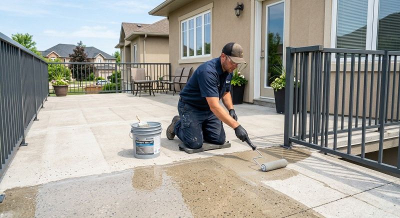 Concrete Patio Sealing in Redmond, WA