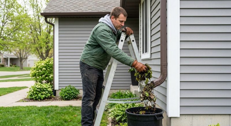 Gutter Blockage Removal in Richmond, VA