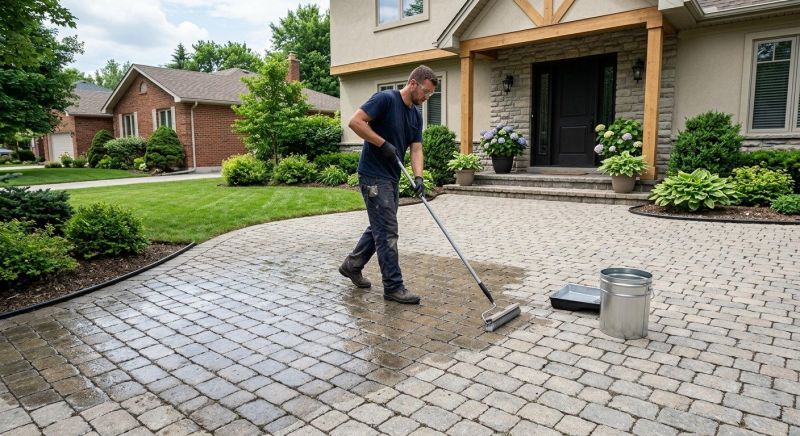 Paver Driveway Sealing in Seattle, WA
