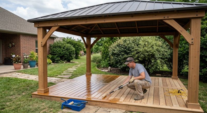 Pavilion Sealing in Puyallup, WA